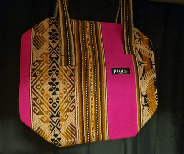 Sac de taille moyenne rose flashy